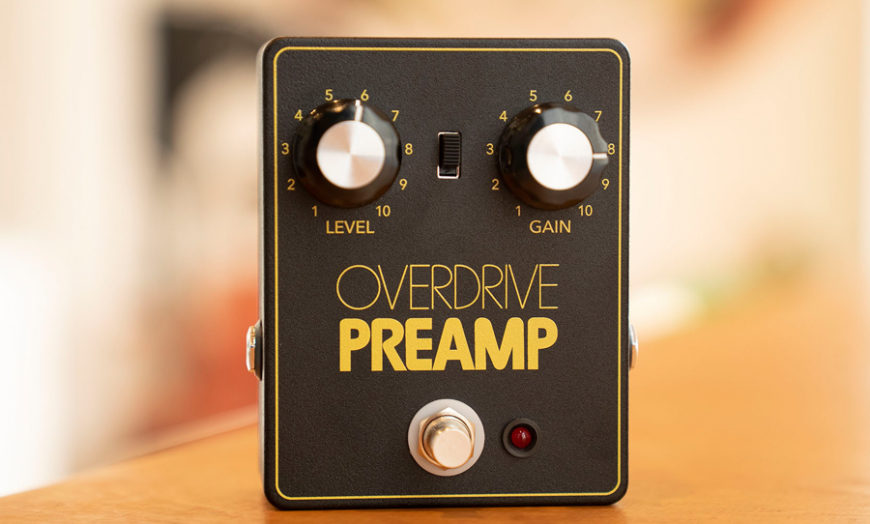 The JHS Overdrive Preamp reprises a mythical pedal from the past