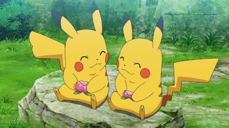 pikachu boy and girl
