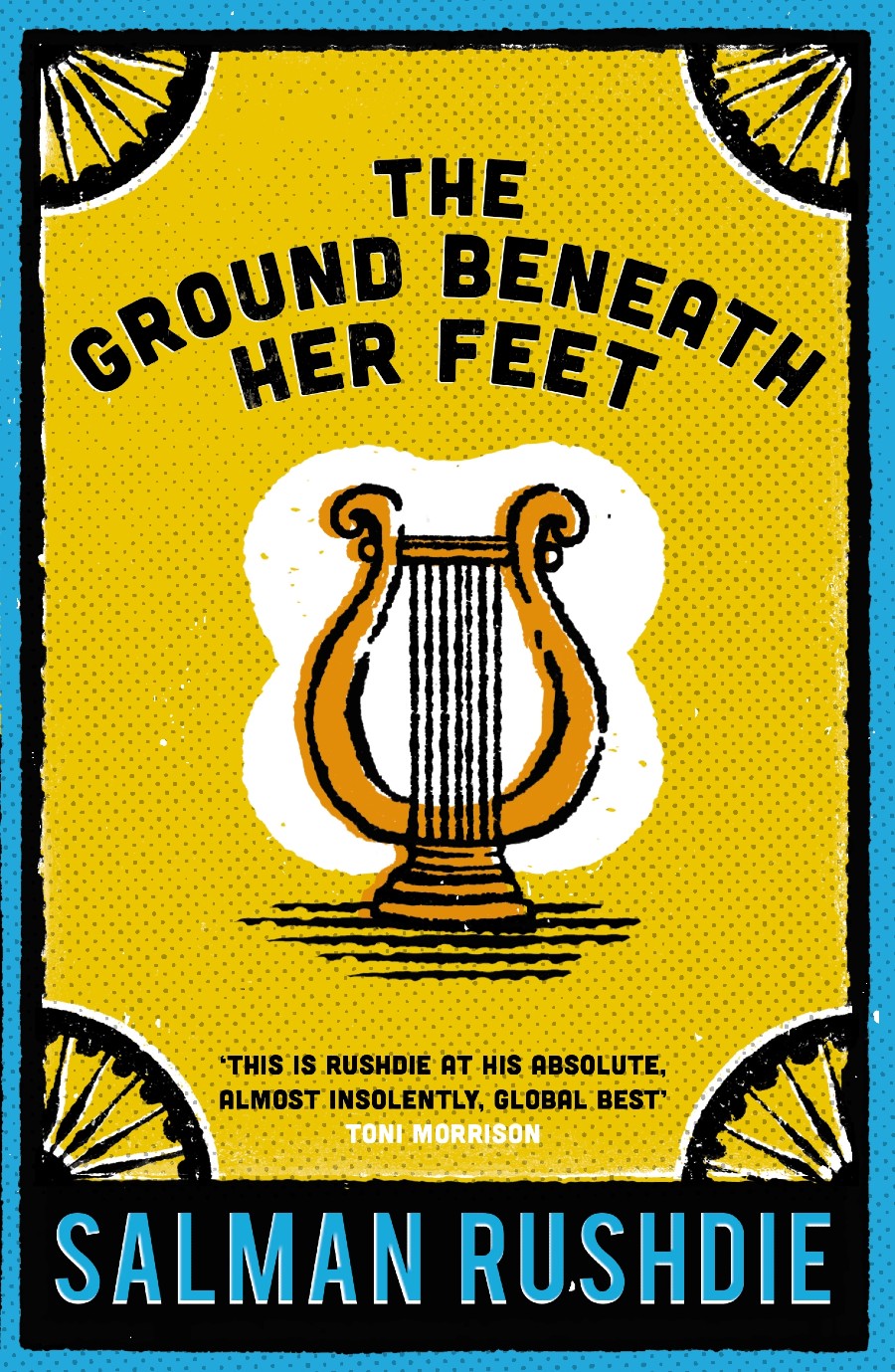 the ground benetah her feet 