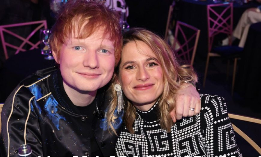 Ed Sheeran and wife