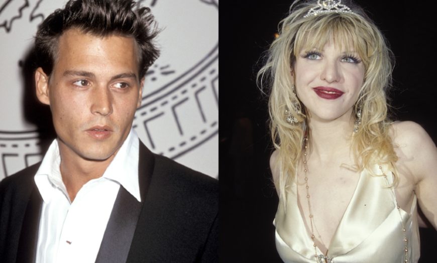 Courtney Love Johnny Depp