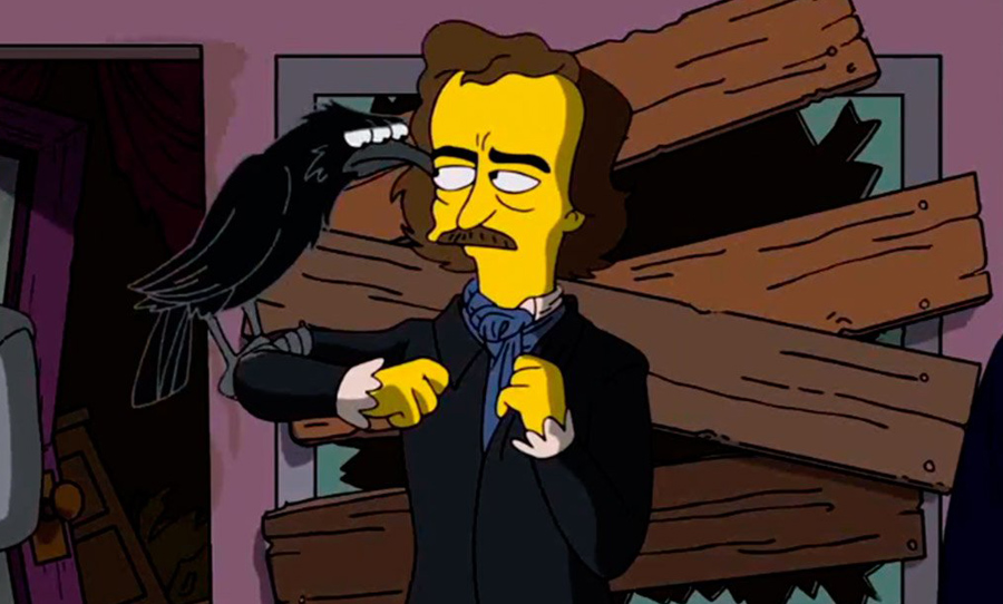 Edgar Allan Poe The Simpsons