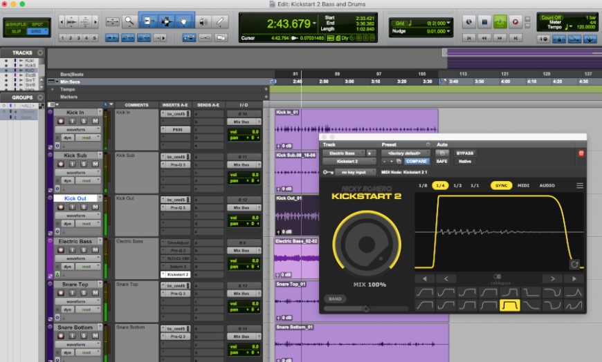 Cableguys team up with Nicky Romero for Kickstart 2 a sidechain plugin