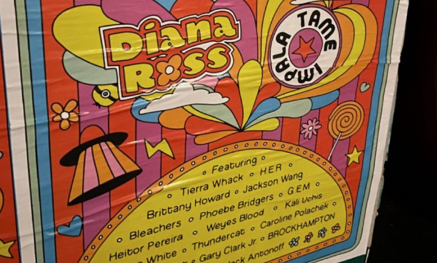 Diana Ross Tame Impala Poster