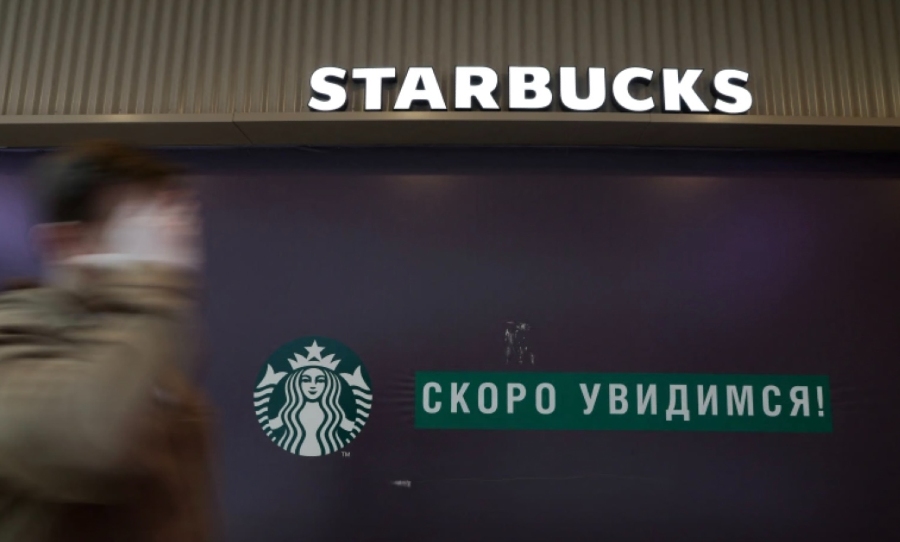 Starbucks russia closed