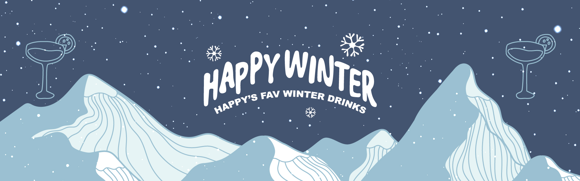 happy winter drinks list