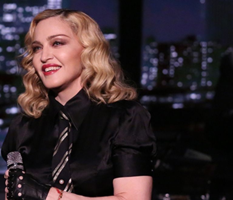 Image for article - Madonna is filming her biopic to stop “misogynistic men” from telling her story