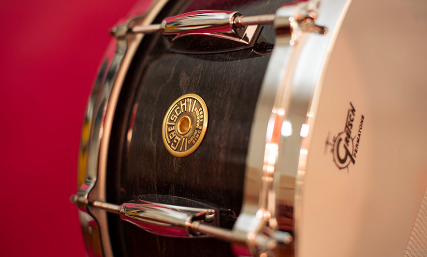 Gretsch USA Ridgeland Snare Drum: new modern heritage pieces with class