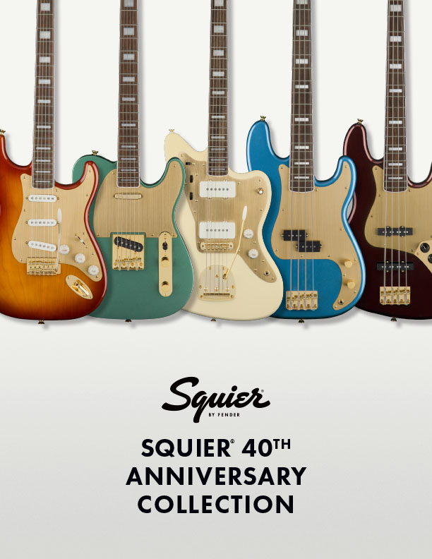 Squier 40th Anniversary