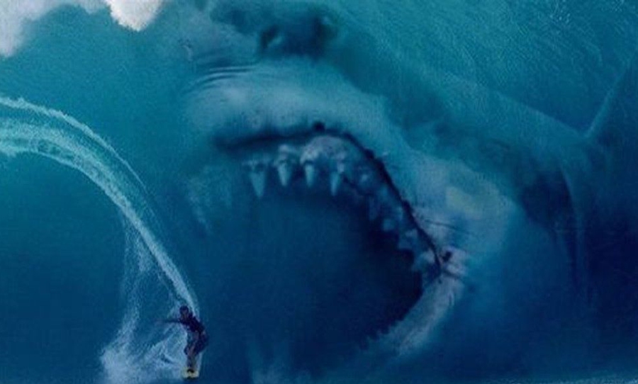 The megalodon was an absolute unit and could eat 50 Jason Stathams in ...