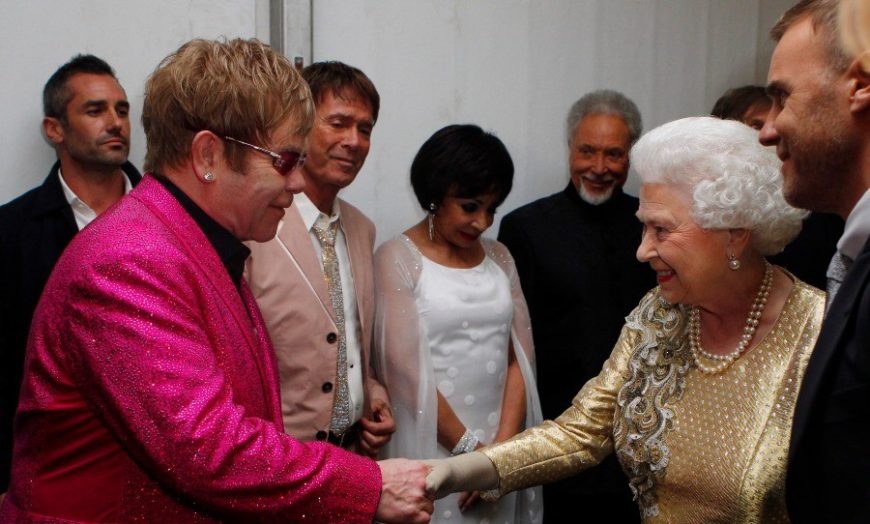 Elton John & The Queen