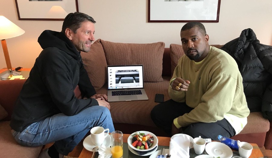 Ye and Adidas CEO Kasper Rorsted