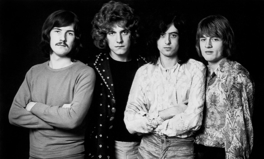 Led Zeppelin archival shot