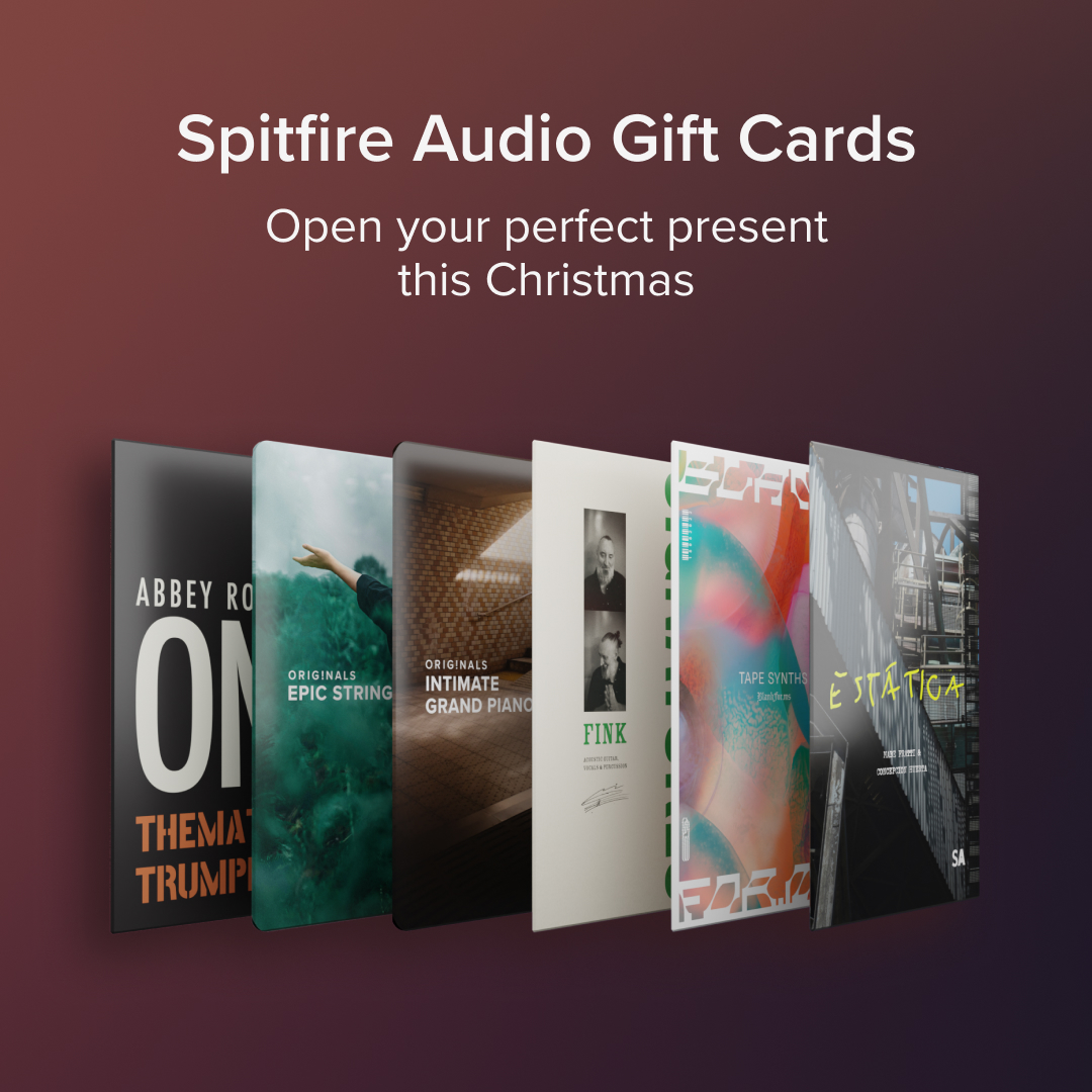 spitfire audio gift card