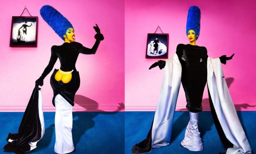 Cardi B faces copyright lawsuit over Marge Simpson costume