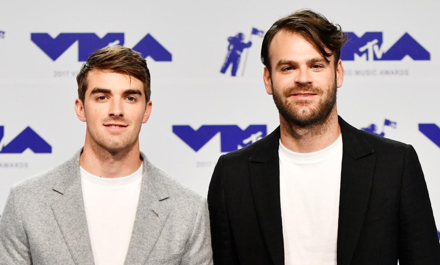 The Chainsmokers on MTV VMA red carpet
