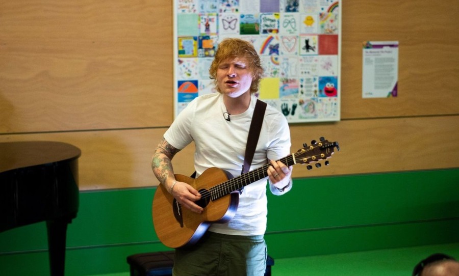 Ed Sheeran Queensland Children's Hospital
