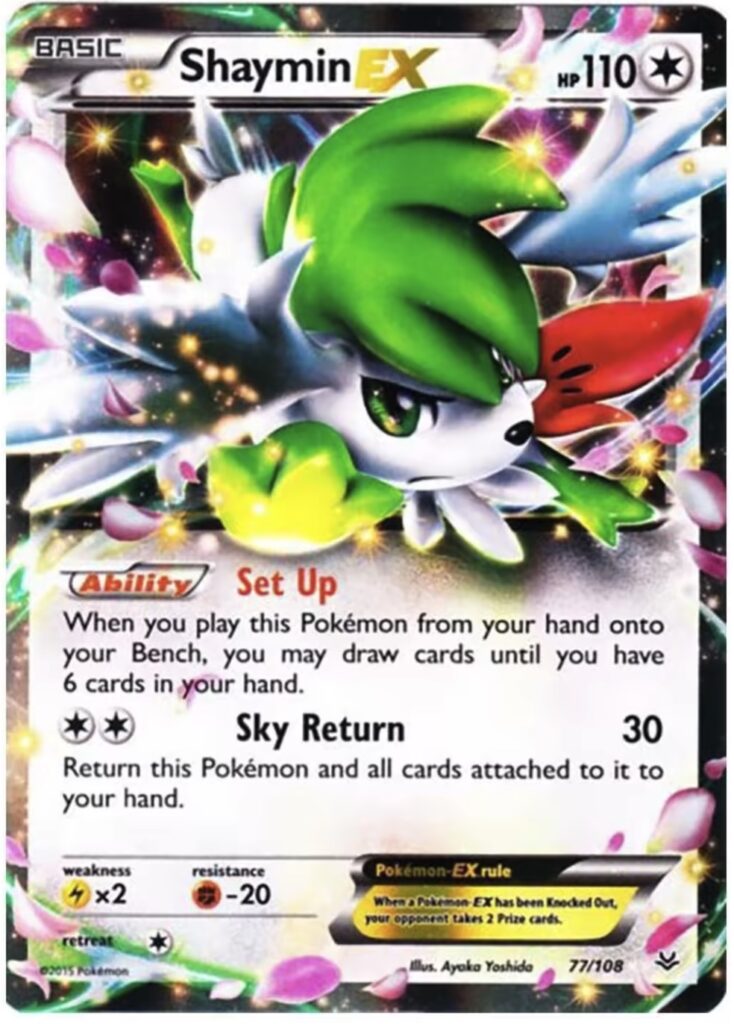 Shaymin EX: Roaring Skies Pokémon