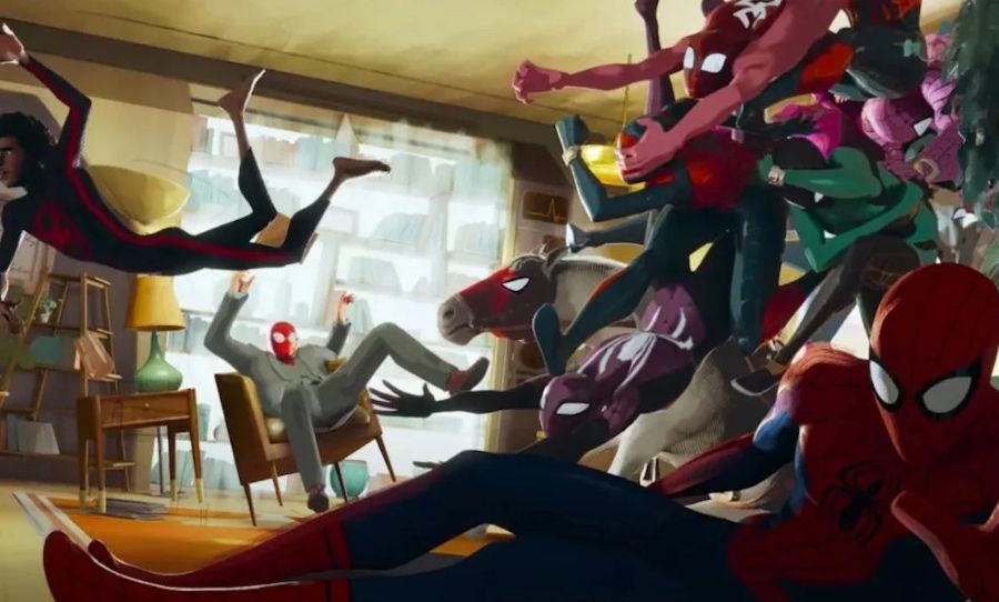 into the spider verse easter eggs