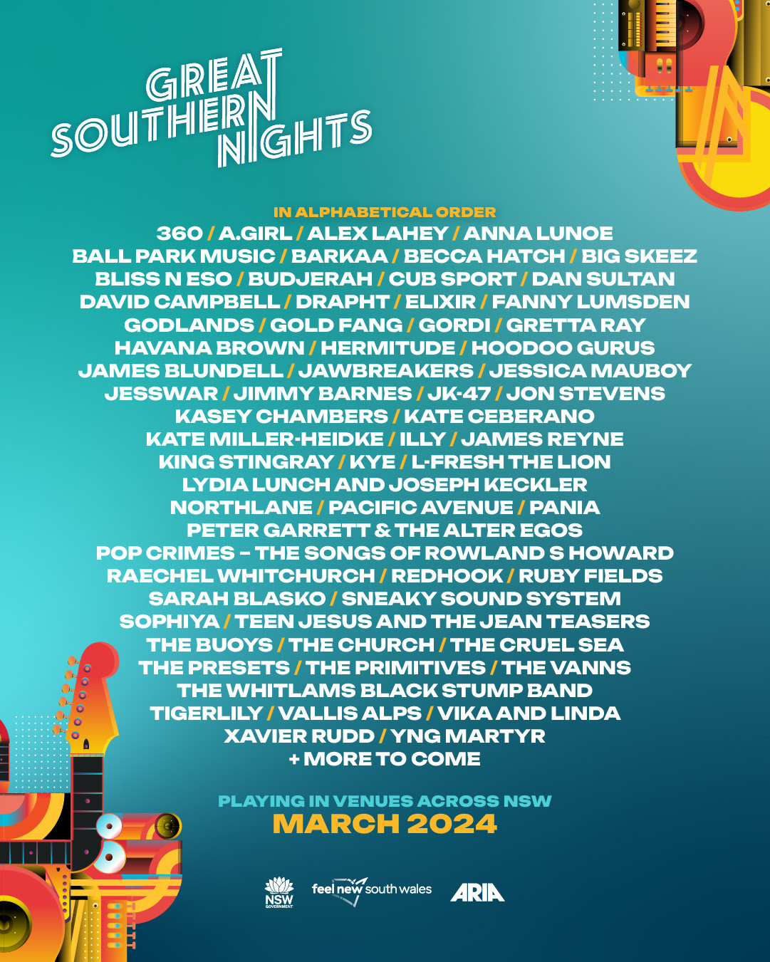 great southern nights line up 2024
