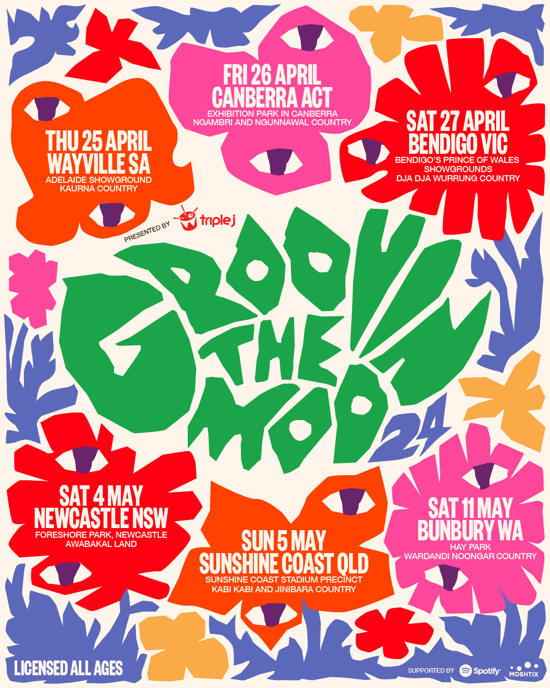 Mark your calendars Groovin' the Moo announces festival dates and a