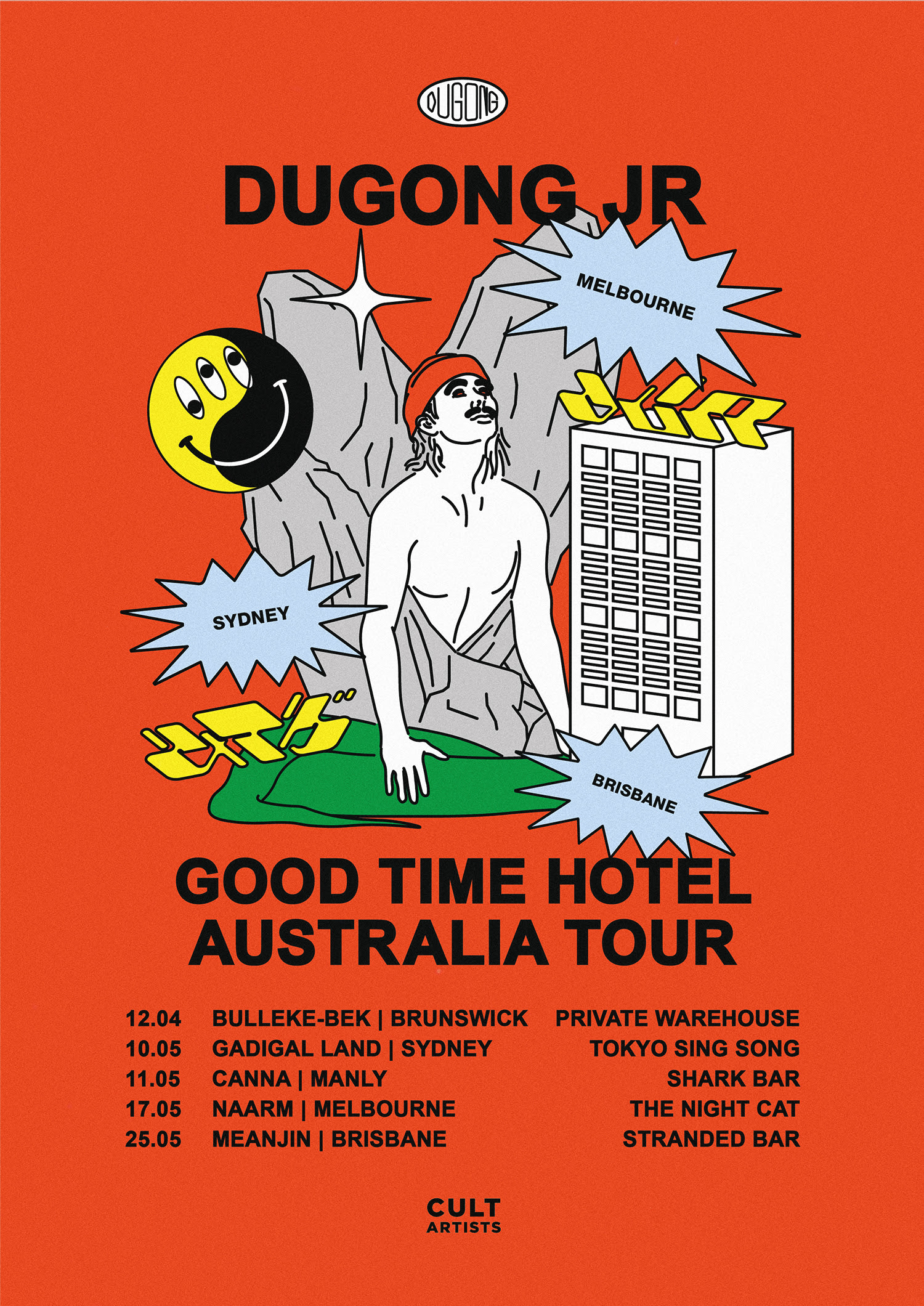 dugong jr tour dates
