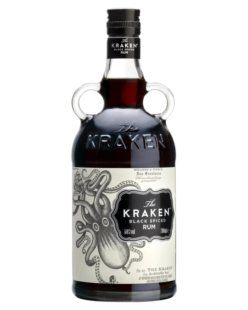 the kraken black spiced rum