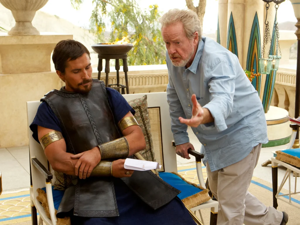 Ridley Scott exodus set