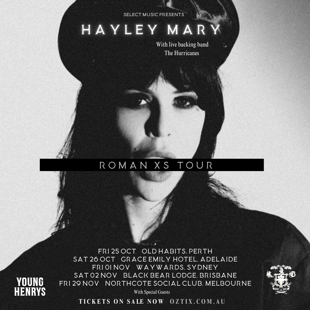 hayley mary tour announce new album roman xs