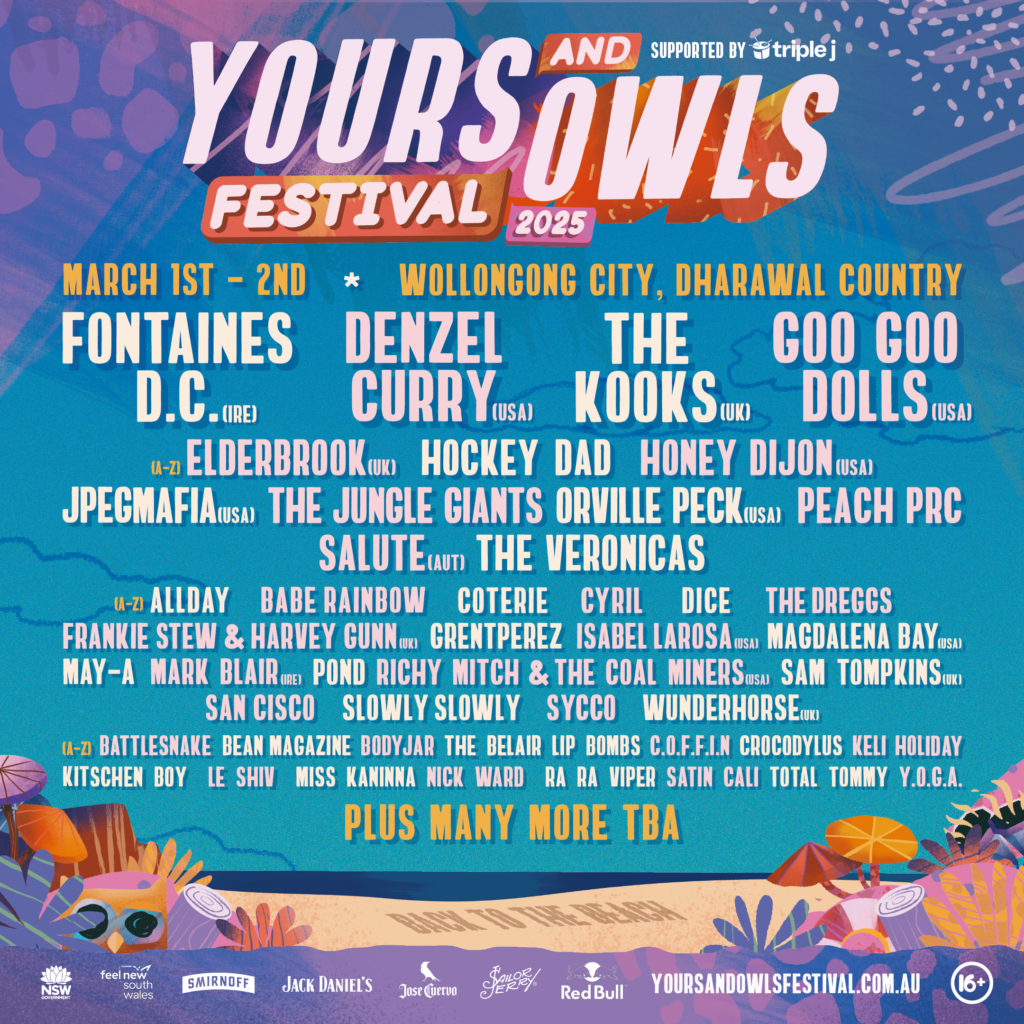 yours & owls festival lineup 2025