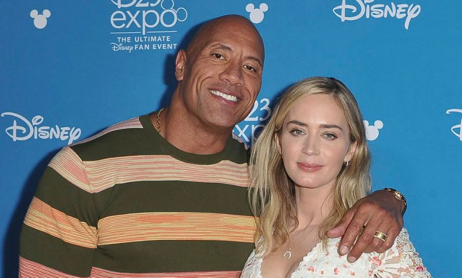 The Rock & Emily blunt