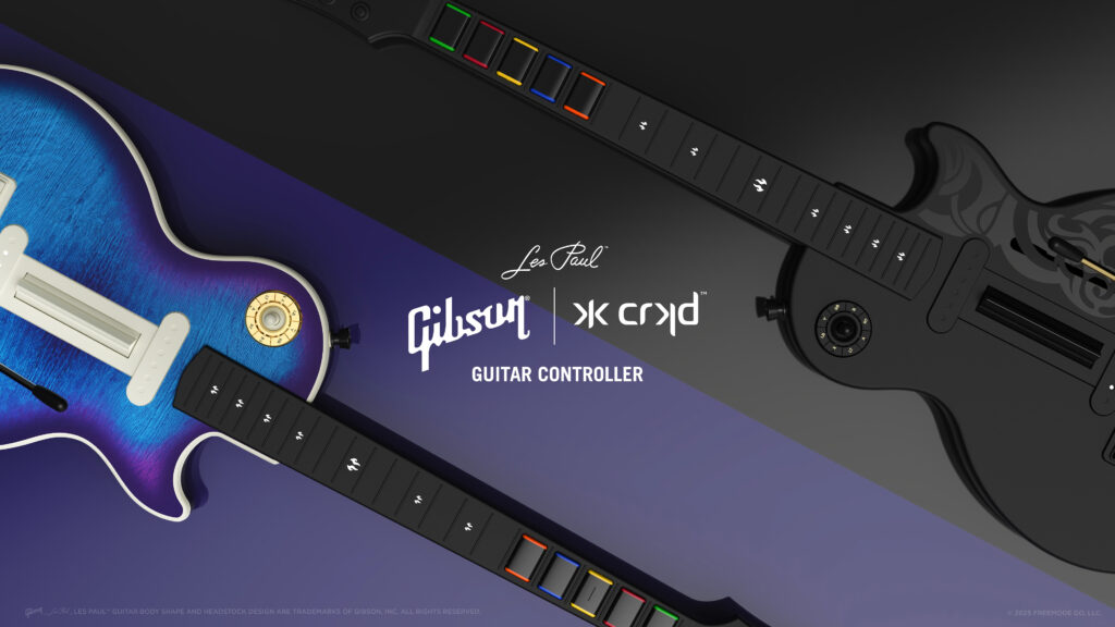 CRKD™ and Gibson® Redefine the Gaming Guitar - A New Era in Rhythm Gaming Hardware