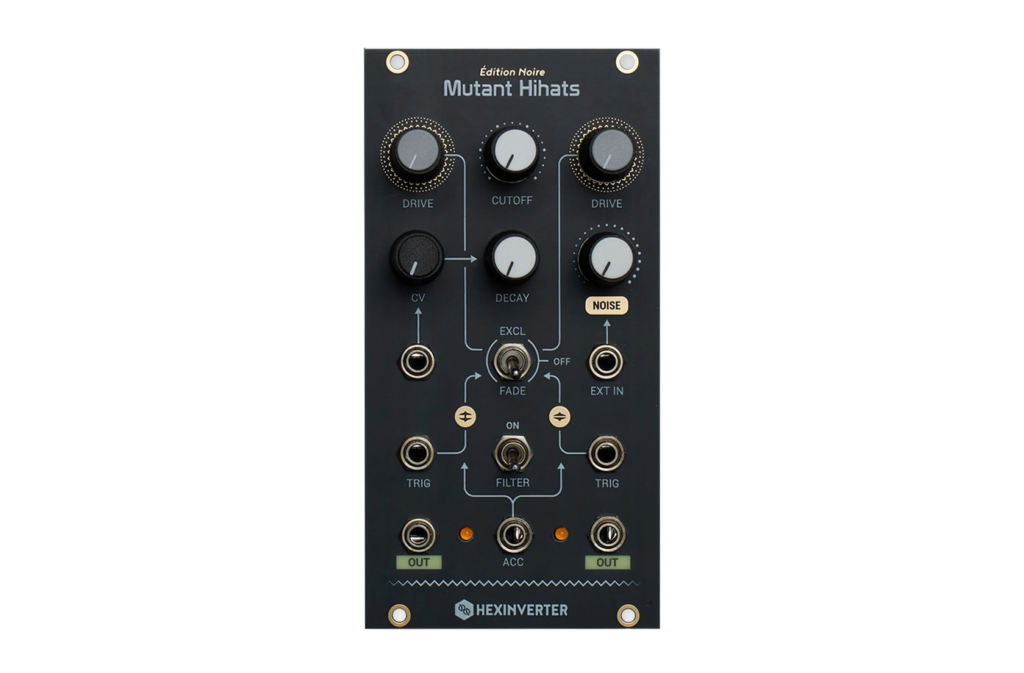 synth month - Hexinverter Mutant HiHats - erica synths