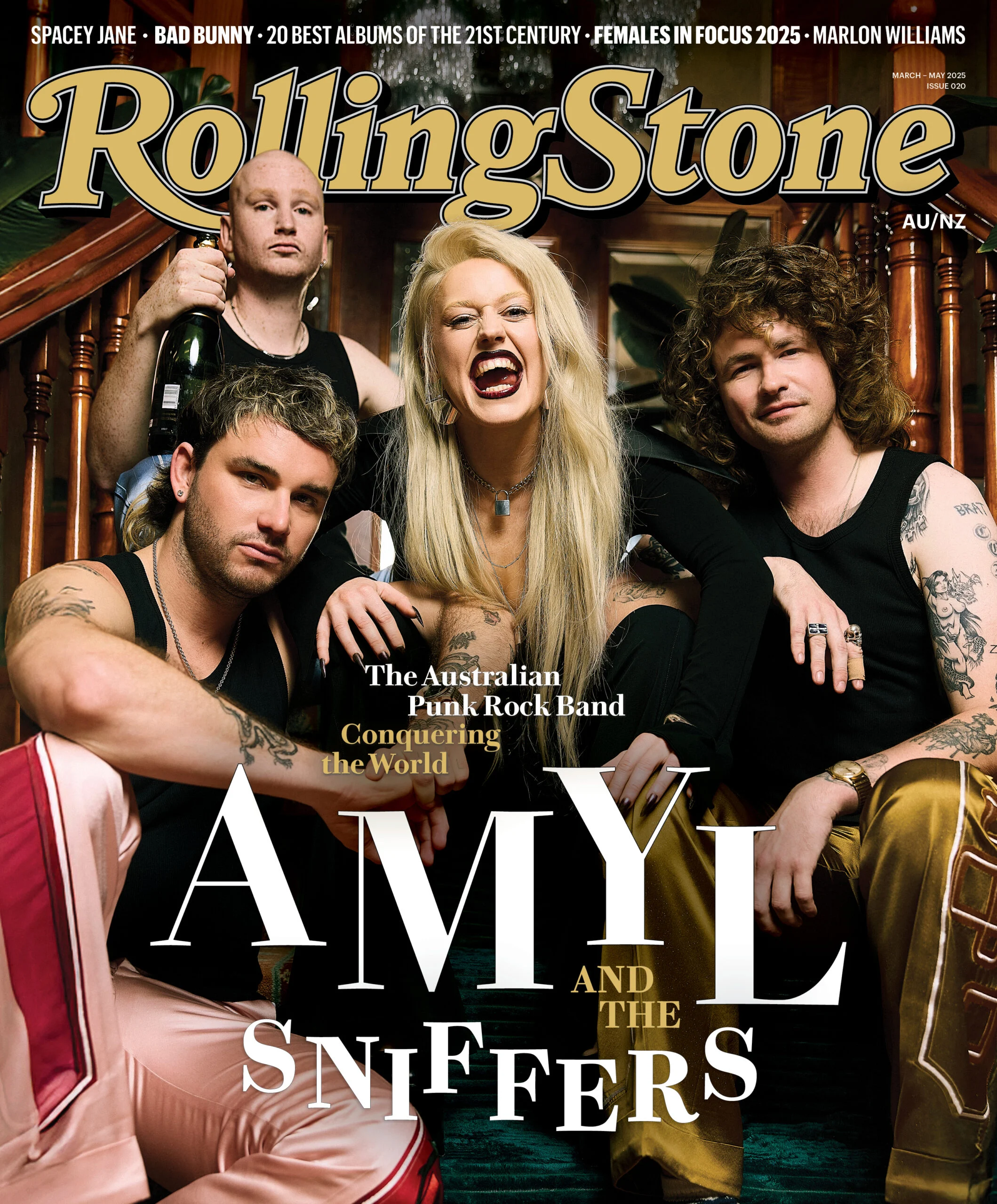 amyl and the sniffers rolling stone cover 2025 - aussie bands