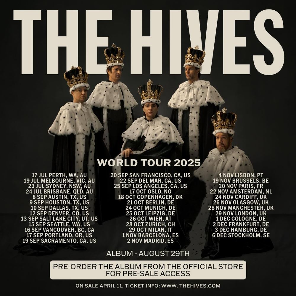 The hives World Tour