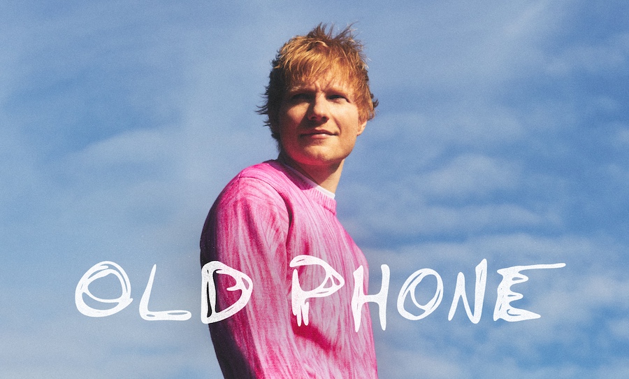 Ed sheeran old phone