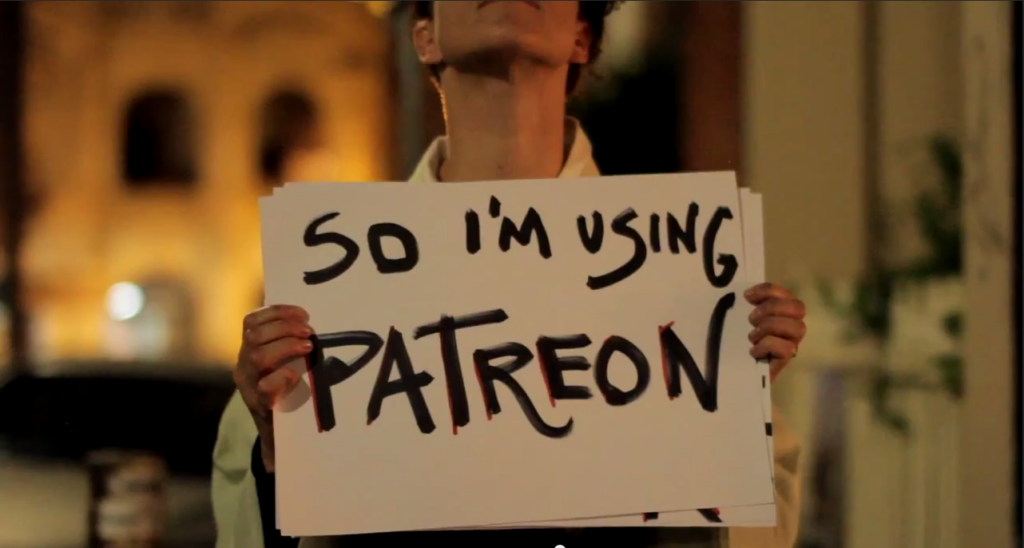amanda palmer is using patreon