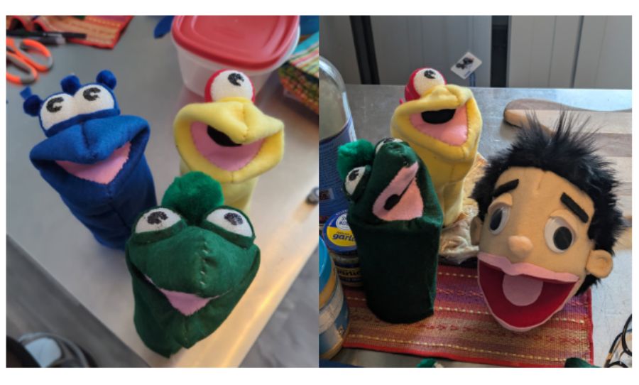step by step how to make puppets