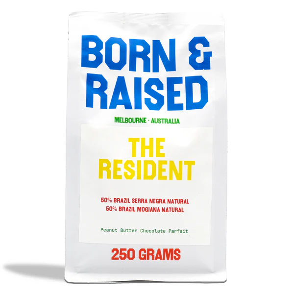 born & Raised coffee