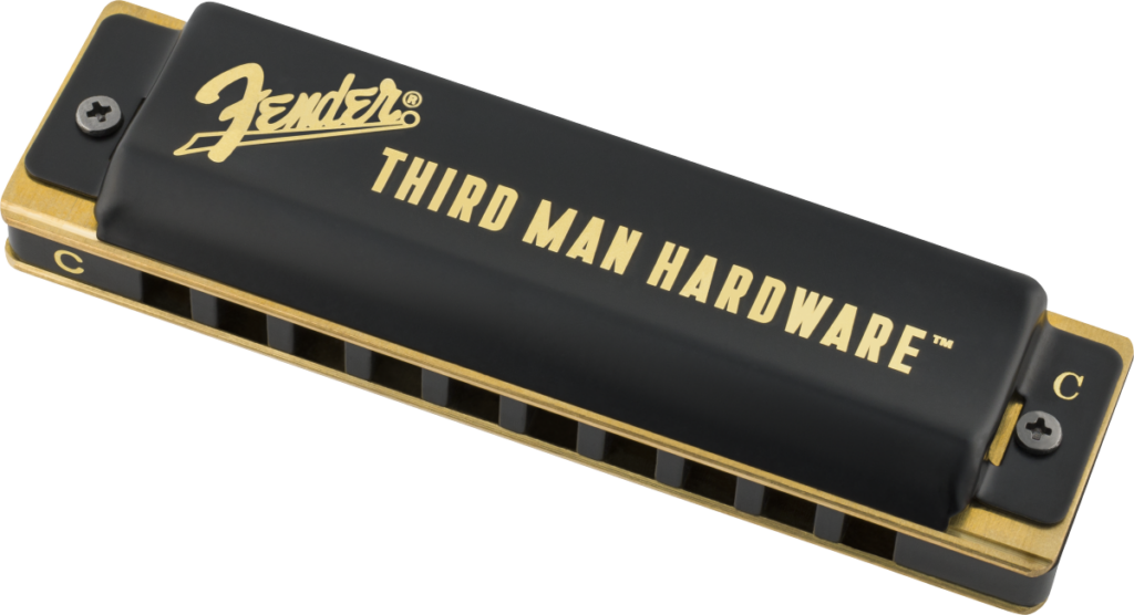 jak white fender collab - harmonica