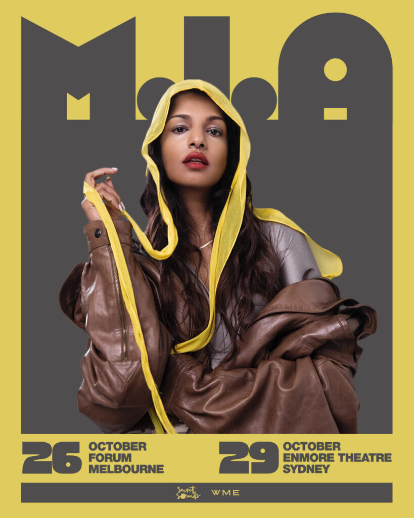 mia aussie tour poster 2025
