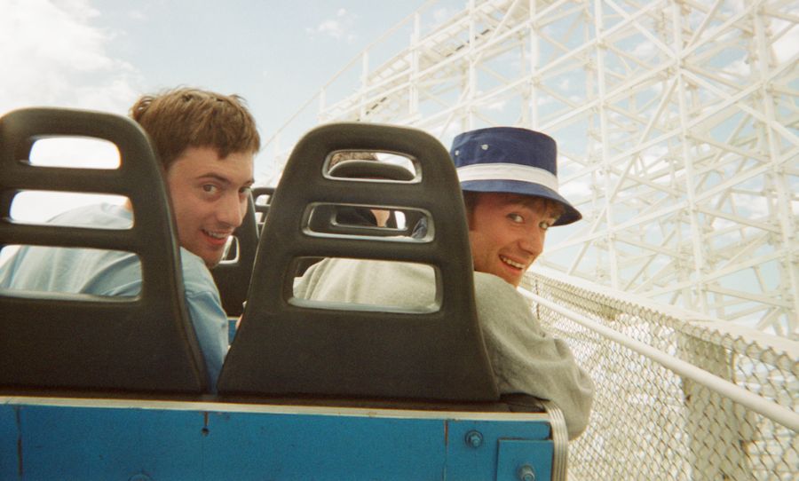 photos from No One You Know: Dave Rowntree’s Early Blur Photos. 
