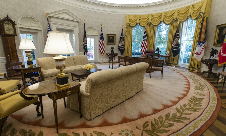 donald trump oval office