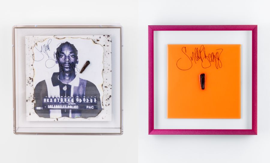 snoop dogg blunt art - auction