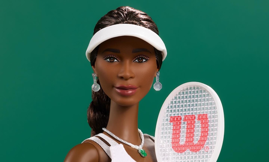 venus williams barbie inspiring women collection