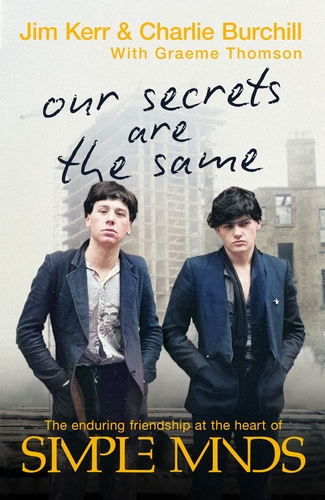 simple minds first memoir 2025 - book cover