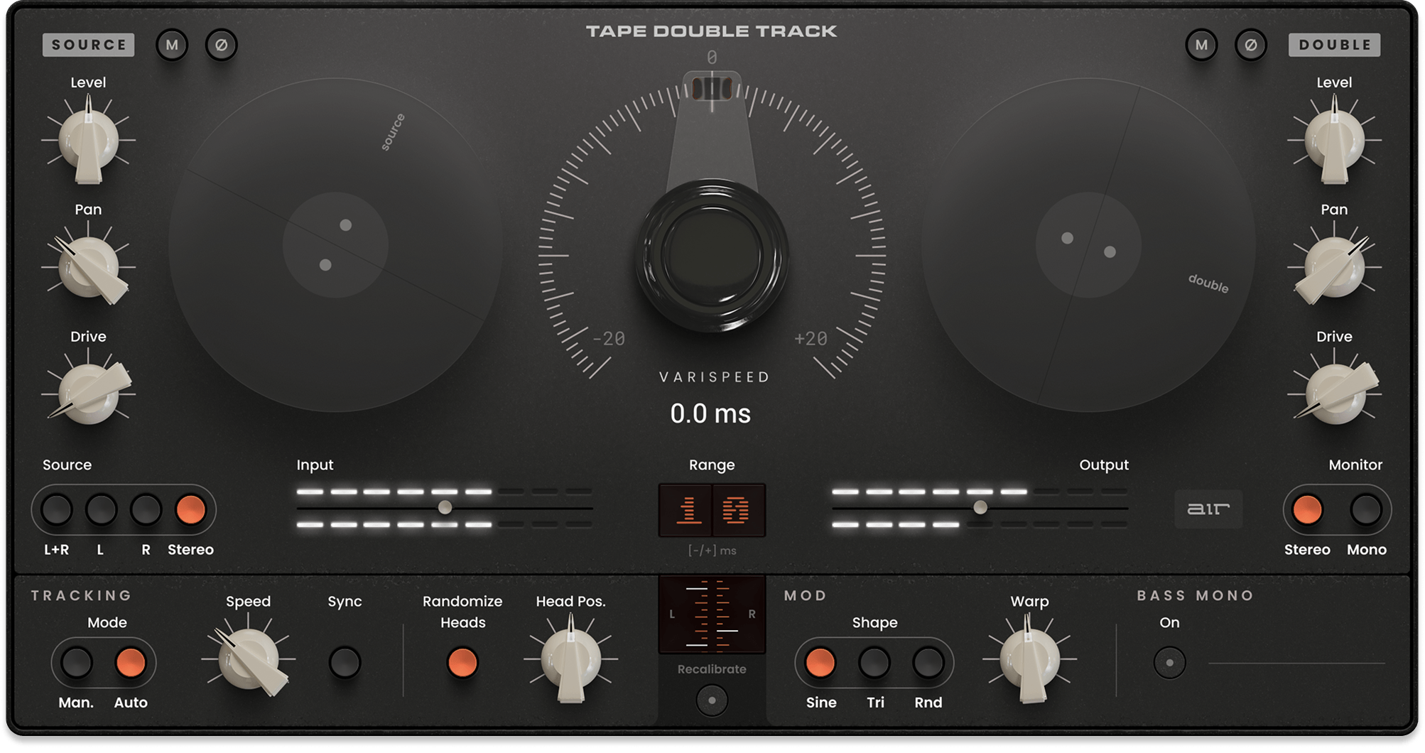 Tape Double Track plugin