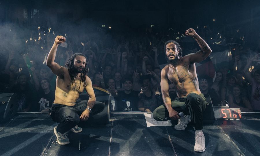 Bob Vylan performing