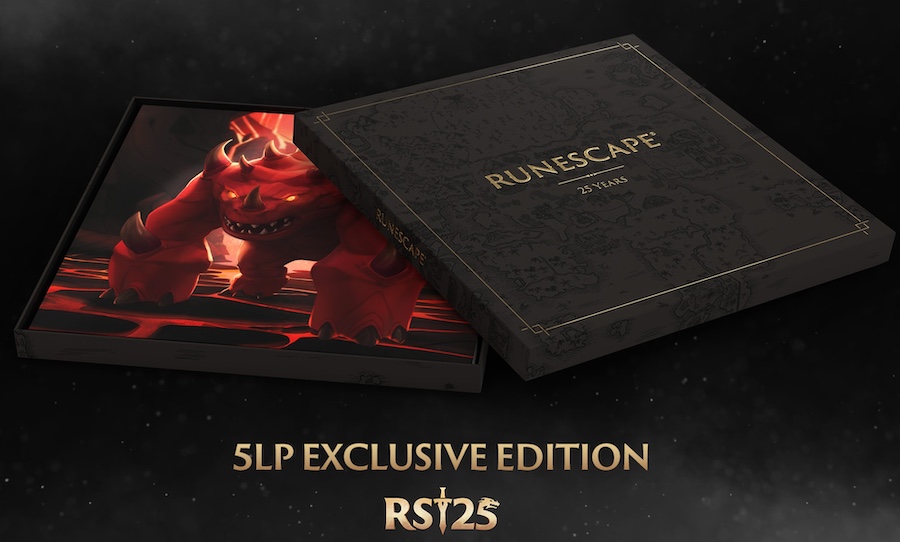 runescape 25 years vinyl drop soundtrack OST