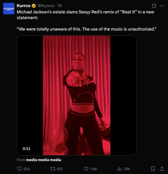 Sexyy Red beat it tease.